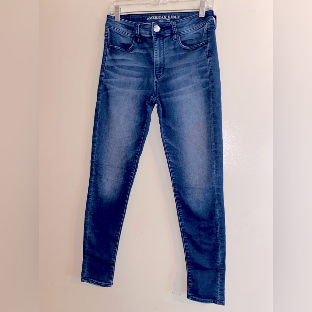 American Eagle Outfitters High Rise Super Stretch Skinny Jeans Size 6